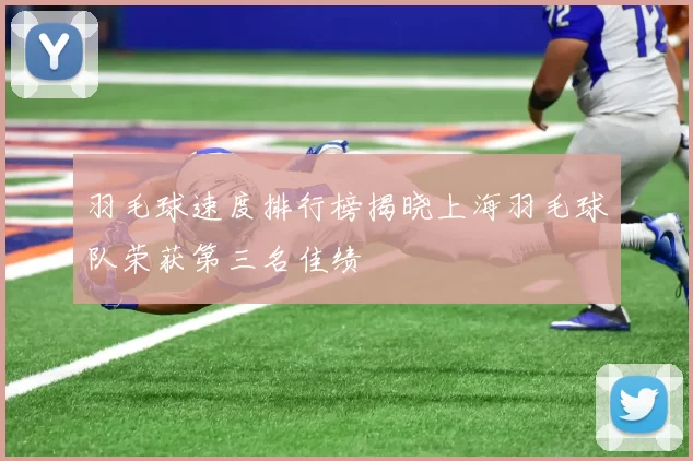 羽毛球速度排行榜揭晓上海羽毛球队荣获第三名佳绩